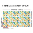 thumbnail image 3 of Castle Fairy Cartoon Numbers Fabric by the Yard 2 Yard,Math Theme Sewing Fabric,Polka Dots Home Decor Fabric by the Yard,Breathable Kawaii Home Decor, 3 of 6
