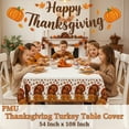 thumbnail image 5 of PMU Thanksgiving Turkey Table Cover 54 Inch x 108 Inch Pkg/6, 5 of 8