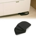 thumbnail image 5 of 4pcs-Vibration Pad Washer-Slip Mats Shock Absorbers Noiseless Pad for Washing Machine Black, 5 of 5