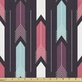 thumbnail image 1 of Arrow Sofa Upholstery Fabric by the Yard, Modern Streaks and Bands Vertically Pointing Upwards, Decorative Fabric for DIY & Home Accents, 1 Yard, Grey Multicolor by Ambesonne, 1 of 4