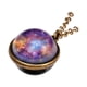 thumbnail image 2 of Collar para mujer, joyería para mujer, collar luminoso de doble cara con cúpula planetaria, colgante luminoso de doble cara, cadena de pareja con universo, collar luminoso de recuerdo para pareja, un, 2 of 2