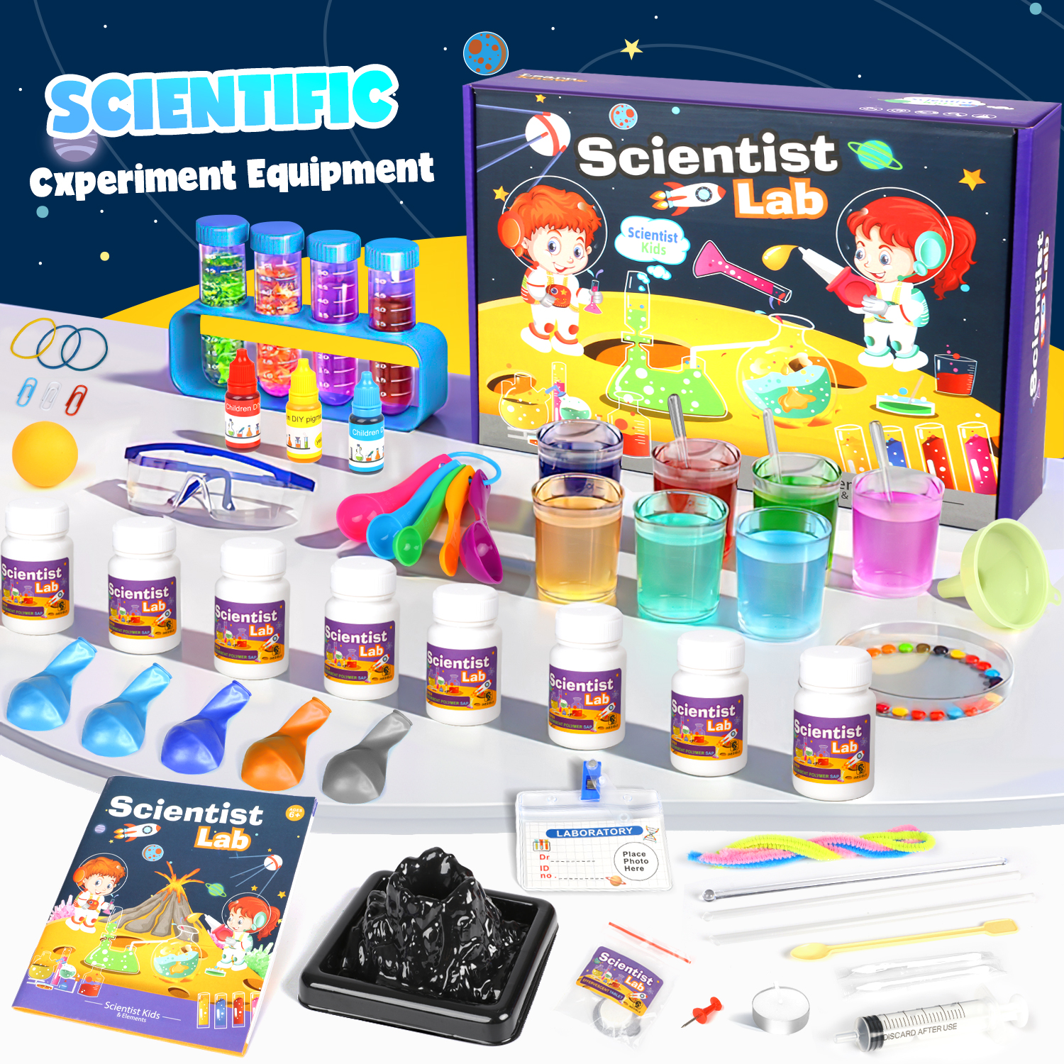 UQN Science Kit with 70 Experiments Ages 6-12 photo 4