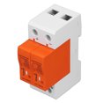 thumbnail image 1 of Protective Arrester Device, Modular Design Surge Protective Device Hot Melt Overcurrent  35mm Rail Installation 500V Alarm Window  For Electric Car, 1 of 8