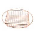 thumbnail image 2 of Cesta para freír alimentos, utensilios de cocina, cesta de drenaje, utensilios de cocina portátiles multifunción Oro rosa, 2 of 9