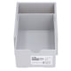 thumbnail image 3 of Caja de almacenamiento Material PP apilable Almacenamiento clasificado de gran capacidad Caja de cajón resistente y duradera Gris, 3 of 5