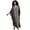 Black White Strip--A, variant on Plus Size Kaftan Dresses for Women Swimsuit Cover Up Peacock Feather Beach Dresses Maxi Caftan Moo Moos for Women