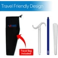 thumbnail image 7 of RMS 35.5 inch Extra Long Shoe Horn Dressing Stick Aid Helper with Travel Bag, 7 of 7