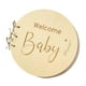thumbnail image 2 of Libro de visitas para Baby Shower, libro de recuerdos de 8,46 pulgadas, 40 páginas, libro de visitas portátil de consejos de madera para imágenes,, 2 of 9