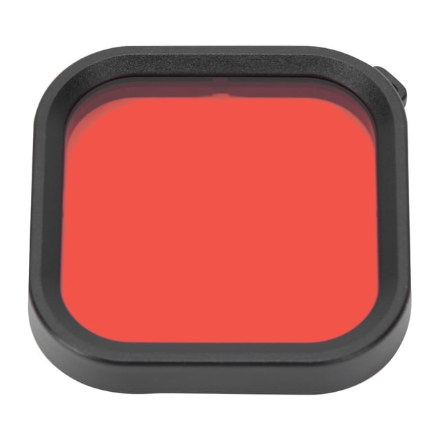 Waterproof Housing Lens Filter ABS Dustproof Photograph Waterproof Housing Case Diving Lens Filter Dive Accessories For 8Red