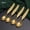 A4, variant on Feather-shaped Coffee Stirrer Spoon Dessert Spoon Household Tea Dessert Spoon