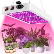 LED Grow Light Full Spectrum Plant Grow Lamp 216/312LEDs with IR & UV LED, Adjustable Rope Waterproof Anti-leakage for Veg Greenhouse, Micro Greens And Flower Clones,Succulents,Seedlings