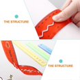 thumbnail image 4 of 4Pcs Household Clear Rulers Convenient Bendable Rulers Wear-resistant Kids Rulers, 4 of 4
