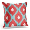 thumbnail image 1 of BSDHOME Cute Bold Modern Chic Red Turquoise Colorful Contemporary Pillowcase Cover 20x20 inch, 1 of 1