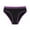 Purple, variant on Fewfanhot Women's 2PC Period Panties - Low Waist Leak-Proof Briefs Comfort Breathable Menstrual Days Underpants