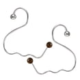 thumbnail image 5 of ETHZZLE 2Pcs Stainless Steel Hat Hanger Rack for Bathroom and Kitchen with Nonslip Double Hooks for Scarves and Bags, 5 of 8
