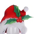 thumbnail image 6 of vnanda Classic Santa Hat Christmas Hat Soft Comfortable Adorable Santa Claus Snowman Shape Plush Hat for Christmas Party Decorations, 6 of 8
