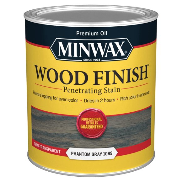 Acabado en madera Minwax Phantom Grey semitransparente 950 ml