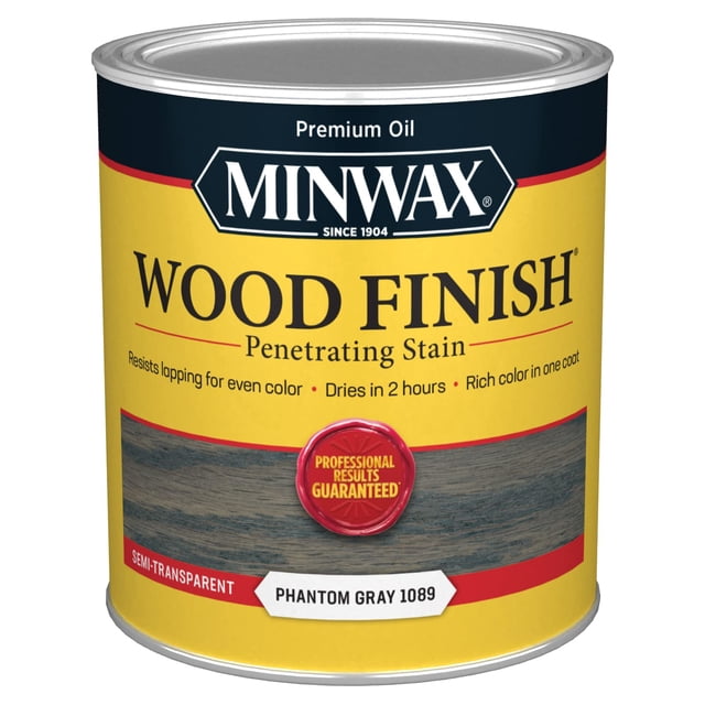 Acabado en madera Minwax Phantom Grey semitransparente 950 ml