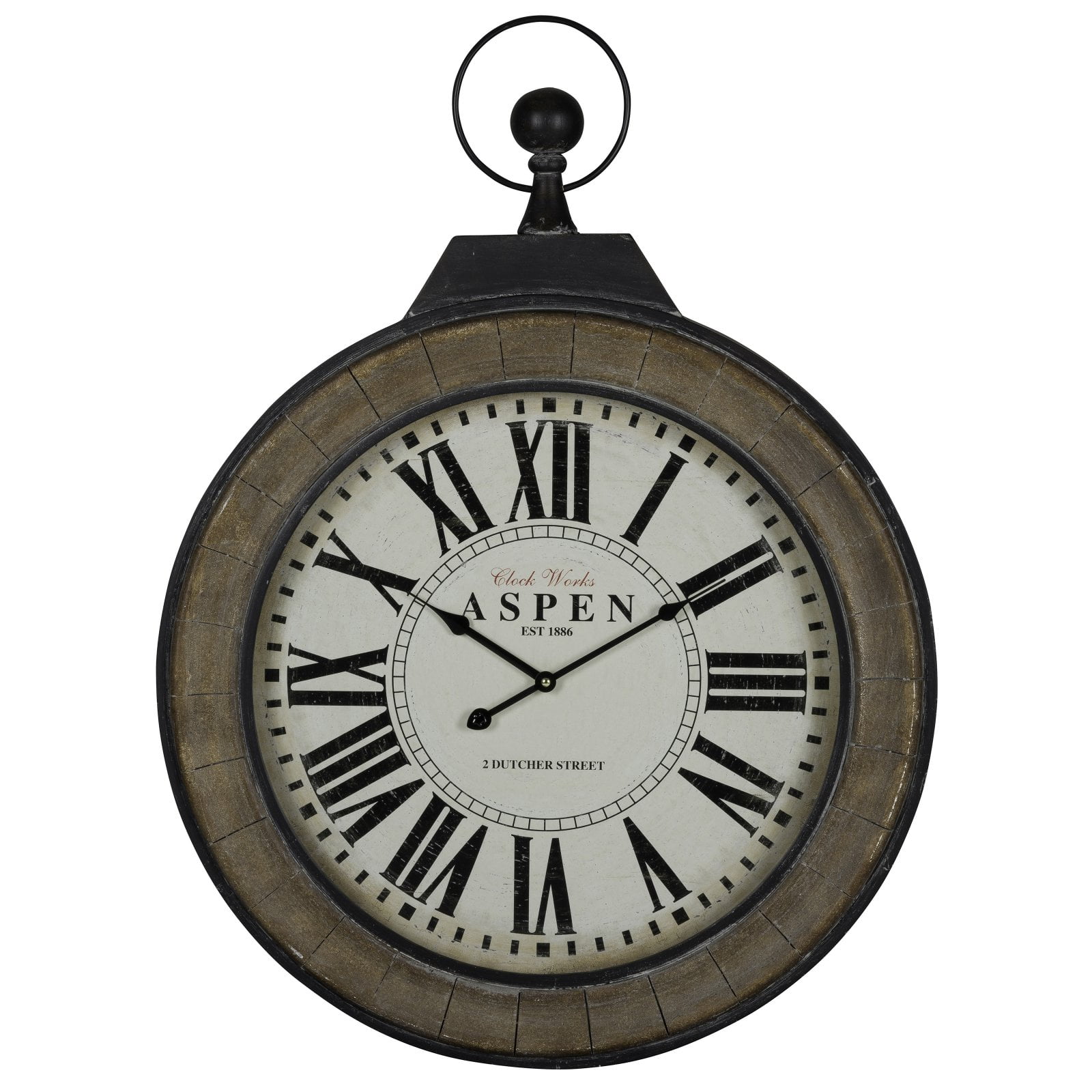 Cooper Classics Aspen Wall Clock 29W x 32H in.