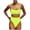 Yellow, variant on Womens Swimsuit Swimsuit for Women 2 Piece Womens High Waisted Swimsuits Bottom Padded Bathing Suits Bikini Sets Top Two Piece Swimwear