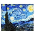 thumbnail image 2 of Manta Levens Van Gogh Starry Night, 152 x 203 cm, franela, 2 of 5
