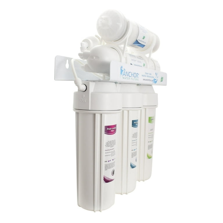 Ultra Series 6-Stage Alkaline Mineral Reverse Osmosis Water Purification System - Under Sink Water Filter - 50 GPD Ultra Series 6-Stage Alkaline Mineral Reverse Osmosis Water Purification System - Under Sink Water Filter - 50 GPD
