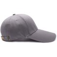 thumbnail image 3 of XINQIHANG Men Women Plain Adjustable Baseball Cap Super Extra Long Bill Hat Strapback, 3 of 3