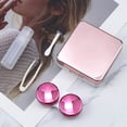 thumbnail image 3 of Estuche para lentes de contacto Natuce 2 piezas con espejo, estuche portátil para lentes de contacto, color rosa, 3 of 5