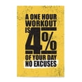 thumbnail image 1 of EzPosterPrints - Gym Inspiration Motivation Quotes - Poster Printing - Inspirational Motivational Wall Art Print for Home Office Decor - No Excuses - 18X24 inches, 1 of 8