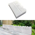 thumbnail image 4 of Concrete Mold Plaster Garden Fence Decor DIY cement path Flower Bed Pavement Mould 5cm thickness, 4 of 9