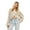 Khaki, variant on Women Sweater O-Neck Batwing Long Sleeve Solid Color Loose Fit Knitting Tops Exposed Navel Irregular Cross Sweater
