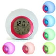 thumbnail image 3 of 7-Colors Changing LED Nightlight Digital Calendar Temp Alarm Clock For Kids, 3 of 5