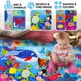 thumbnail image 3 of Large Baby Play Mat for Floor | Ocean ABC Rug for Kids, 3 of 7