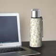 thumbnail image 5 of 20 Oz Pioneer Floral Pattern Coffee Tumbler Double Wall Insulated Stainless Steel Water Bottle | Metal Reusable Thermoses Flask with Cup Cap | Leak & Sweat Proof with Anti-Dust Lid, 5 of 7