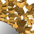 thumbnail image 4 of Butterfly Gold Round Mirror, 4 of 7