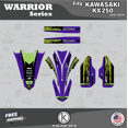 thumbnail image 2 of Kalair GFX Graphics Kit for Kawasaki KX250F (2021-2023) Warrior Series, 2 of 5