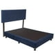 thumbnail image 3 of Box Base Cama Matrimonial + Cabecera Bilbao Azul, 3 of 7