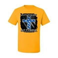 thumbnail image 2 of Wild Bobby, Didn't Come To Be Served Come to Serve, Inspirational/Christian, Men's Graphic Tees, Gold, Medium, 2 of 3