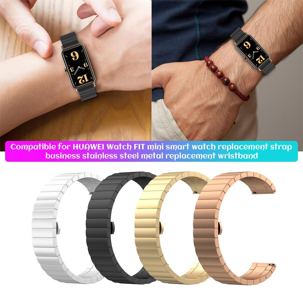 Huawei smartwatch metal band discount