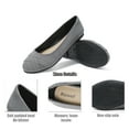 thumbnail image 4 of Ataiwee Women's Wide Width Flats Shoes - Casual Comfortable Round Plus Size Ballet Shoes., 4 of 8