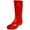 Red Gloss, variant on Norty Women's Hurricane Rain Boots – Waterproof Mid-Calf Length 11 inch Rubber Winter Spring and Garden Boots - runs a 1/2 size large