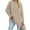 Khaki, variant on Sherrylily Women Long Sleeve Oversized T Shirts Loose Casual Tunic Tops S-2XL