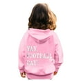 thumbnail image 6 of Ketyyh-chn99 Girls' Letter Graphic Print Cute Hoodies Kids Jacket Hoodies for Teen Girls Trendy Hooded Oversized Cute Sweatshirts Long Sleeve Y2k Gradient Hoodies for Girl Size for 4-5 Years,Pink, 6 of 7