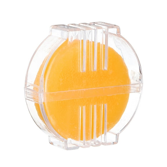 Uxcell Thread Wax, Beeswax Thread Conditioner for Sewing Thread, Fabric Embroidery Wax for Hand Quilting, Orange