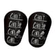thumbnail image 1 of 2 mini espinilleras de fútbol, ​​accesorios para espinilleras, protector de espinilleras de fútbol Letras blancas y negras, 1 of 9