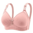 Bigersell Comfortable Bras for Women FullCoverage Wireless Bra Ladies