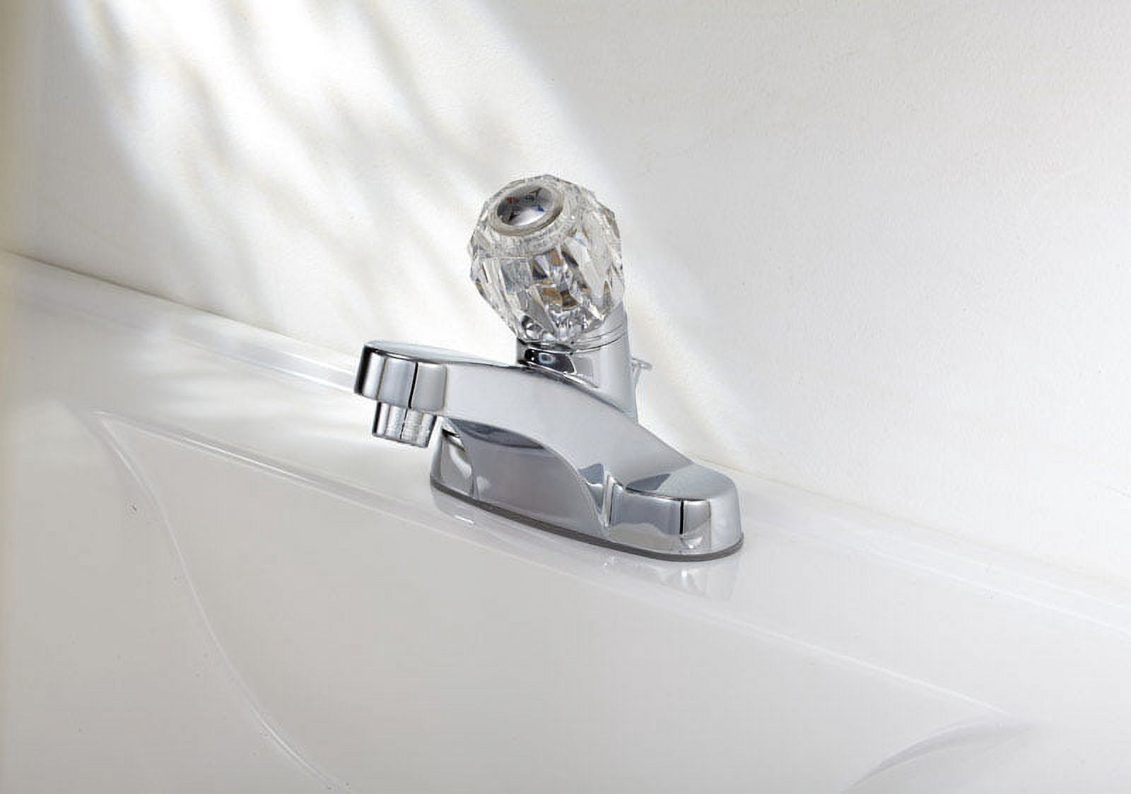 OakBrook Essentials Single Handle Lavatory Pop-Up Faucet, Chrome