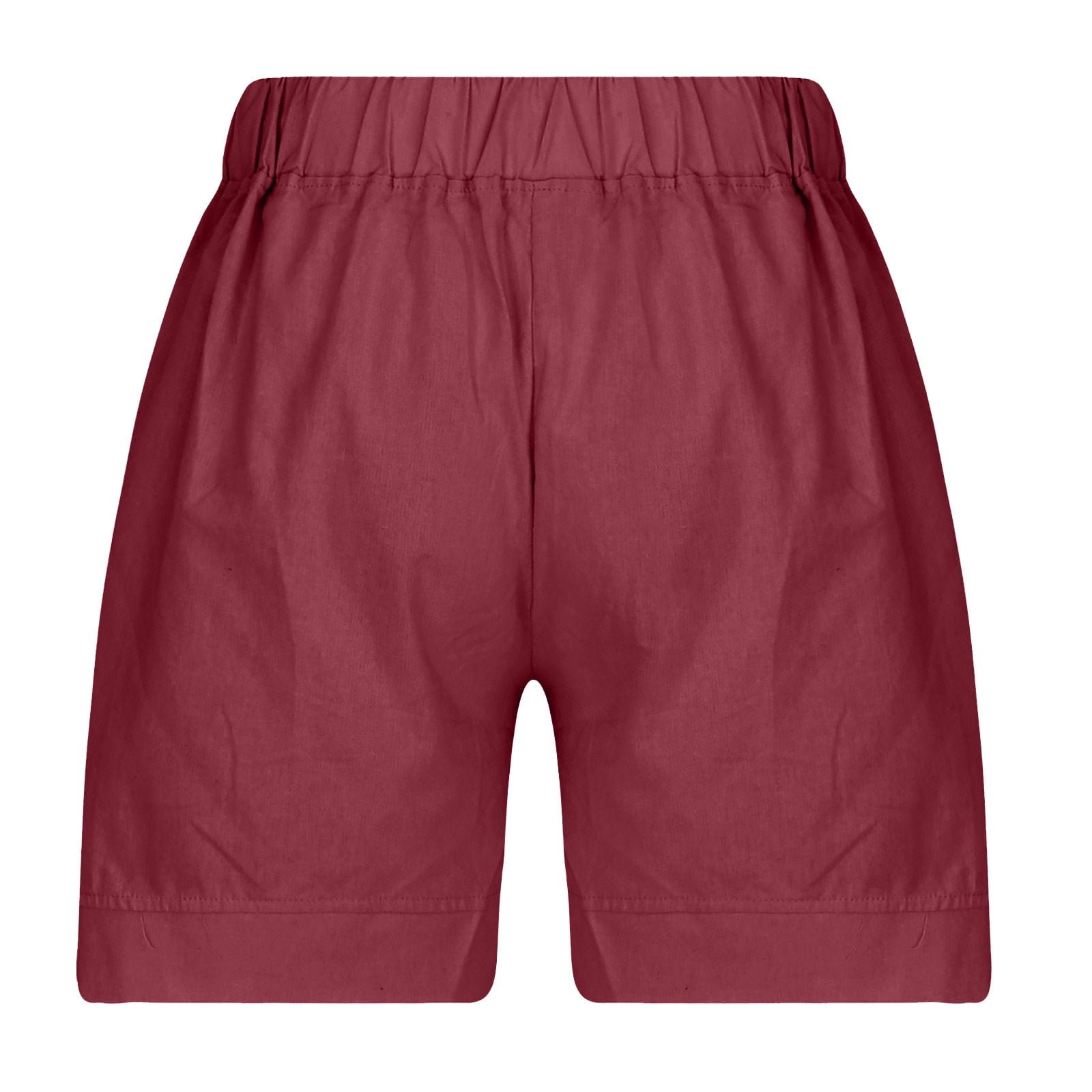 APEXFWDT Womens Chino Bermuda Short High Waisted Dressy Casual Shorts Plus Size Summer Long Knee Length Shorts With Pockets