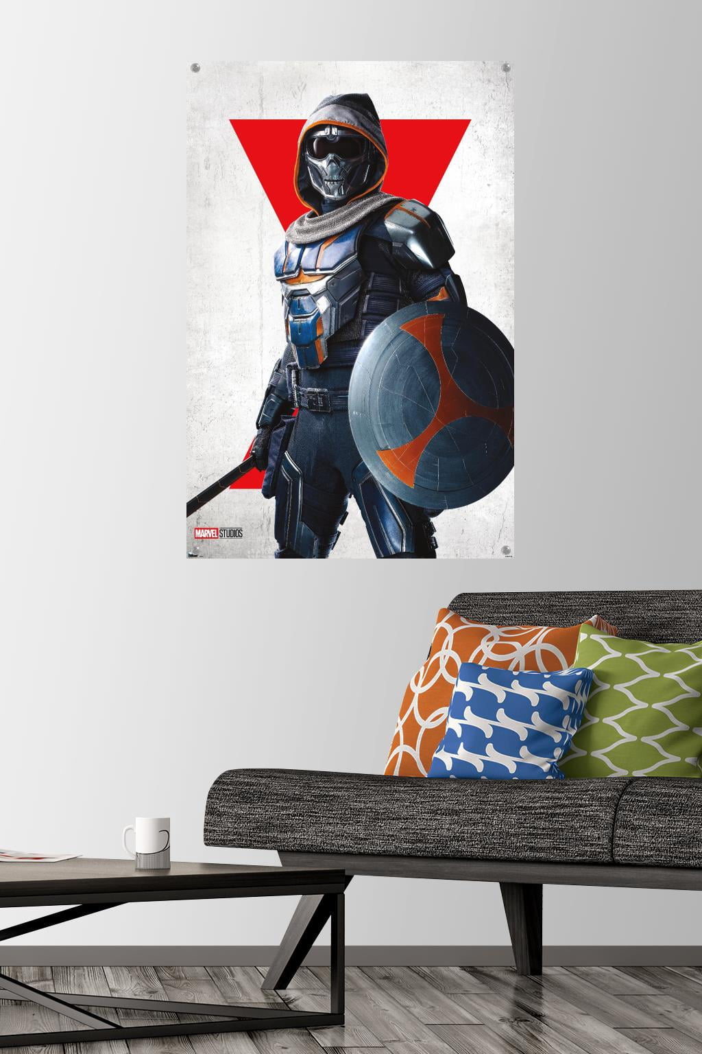 Marvel Black Widow - Taskmaster One Sheet Wall Poster with Pushpins, 22.375" x 34"