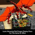 thumbnail image 5 of Honchoes Fire Dragon Building Blocks Set with Light Compatible with Lego Animal Action Model Decor Gift for Adults 1736 Pcs, 5 of 8